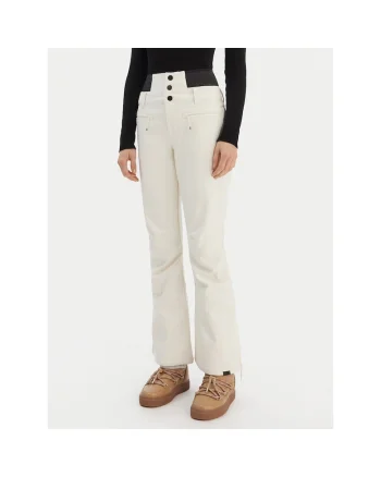 Pantaloni sport dama  alb, snowboard