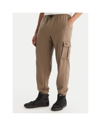 Pantaloni sport barbati  kaki, de trening