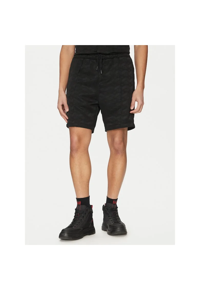 Pantaloni sport barbati,  negru, scurti