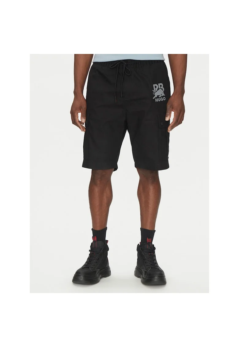 Pantaloni scurti sport barbati  negru