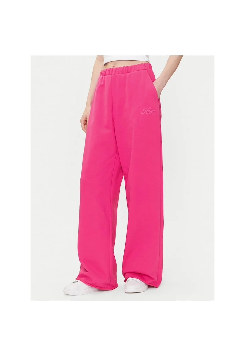 Pantaloni sport dama  roz, trening