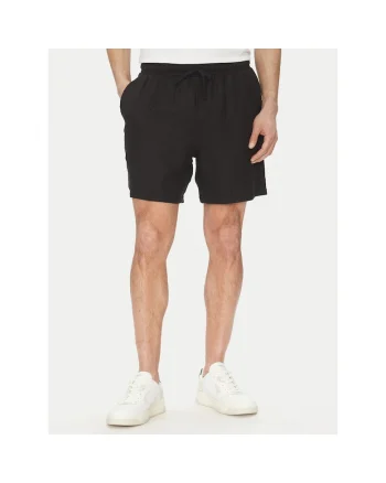 Pantaloni sport barbati  negru, scurti