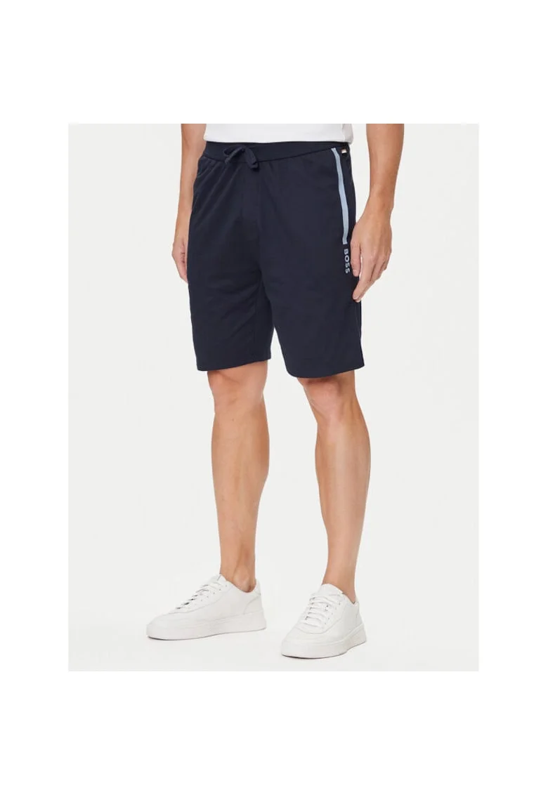 Pantaloni sport barbati  bleumarin, material respirabil