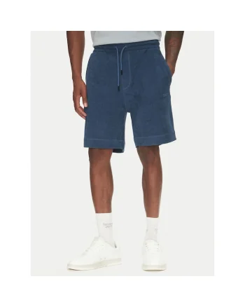 Pantaloni sport barbati  albastru inchis, material respirabil