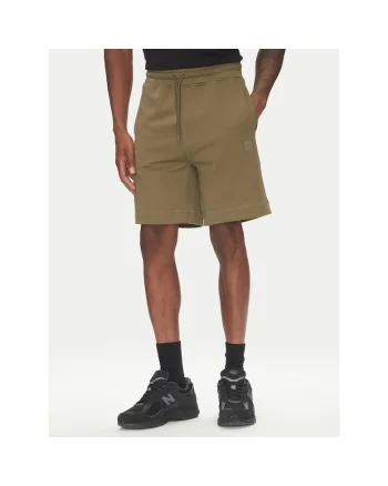 Pantaloni sport barbati  verde masliniu, material respirabil