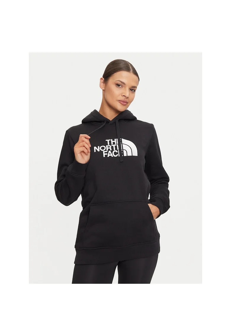 Hanorac sport dama  negru, bumbac,