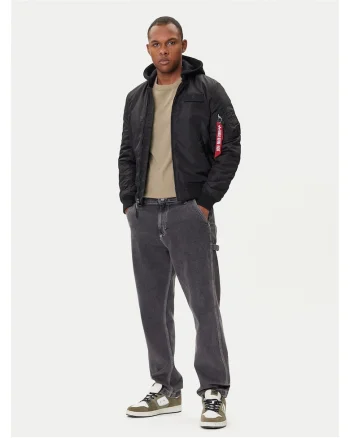 Geaca bomber barbati  negru