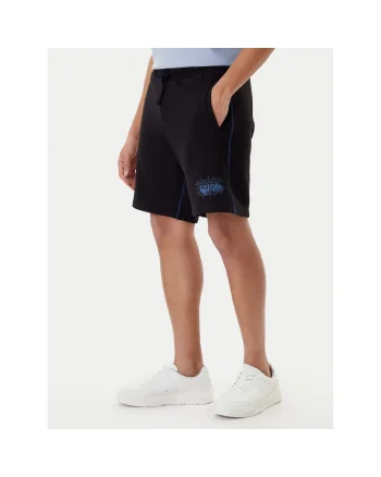 Pantaloni barbati  negru, tip scurti, sport