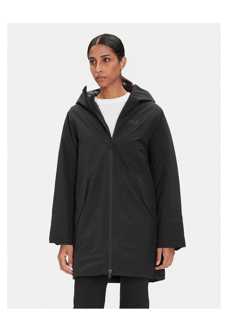 Geaca de iarna,  neagra, femei,