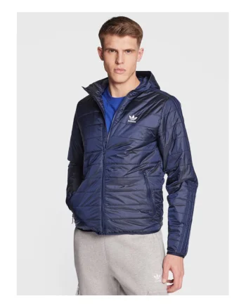 Geaca de tranzitie barbati  bleumarin, material usor,