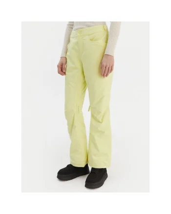Pantaloni sport dama  galben, snowboard