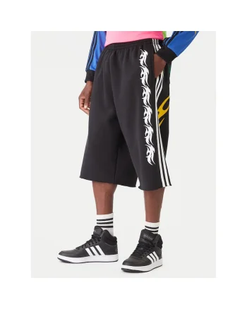 Pantaloni sport scurti barbati  negru