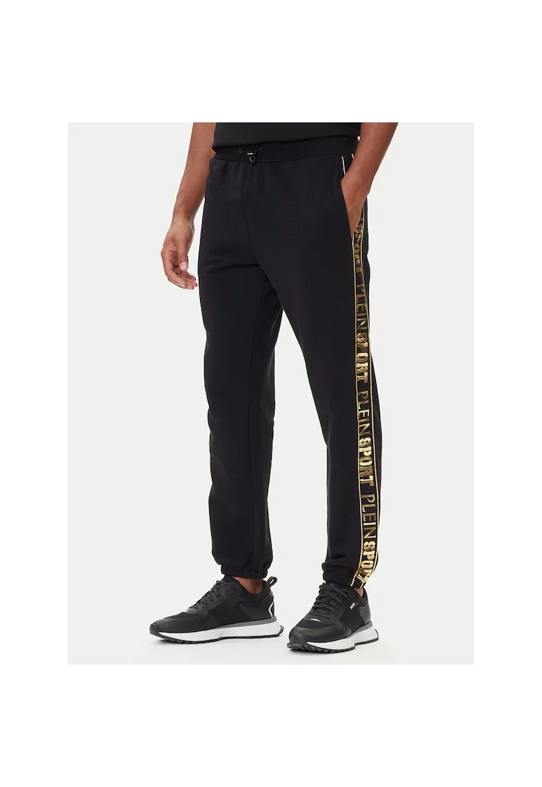 Pantaloni barbati  negru, de trening