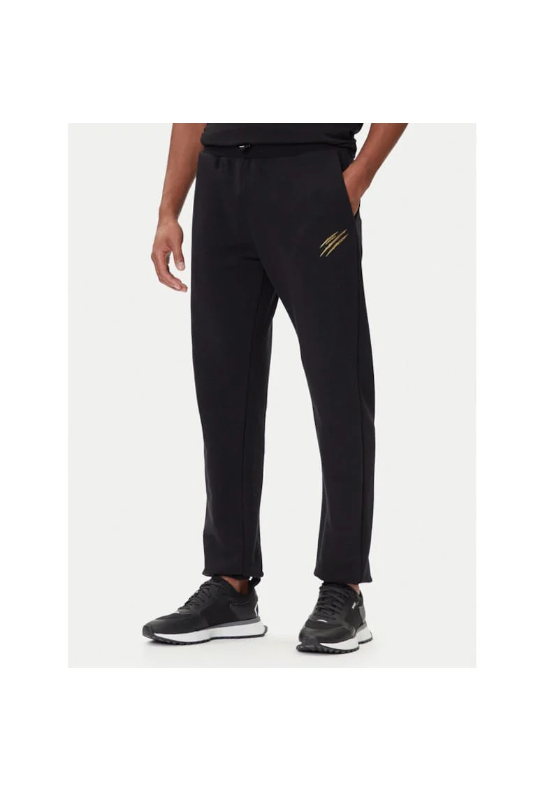 Pantaloni sport barbati  negru, de trening