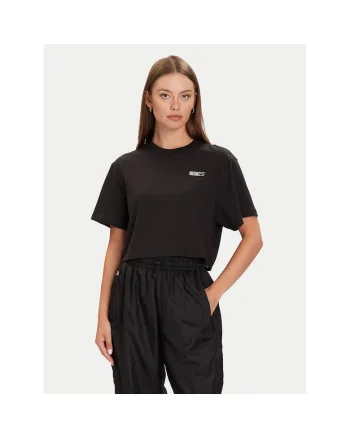 Tricou sport dama  negru, bumbac