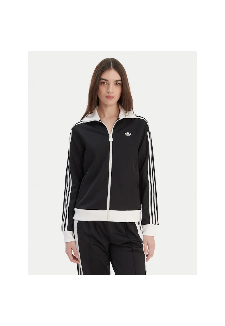 Hanorac sport dama,  negru/alb