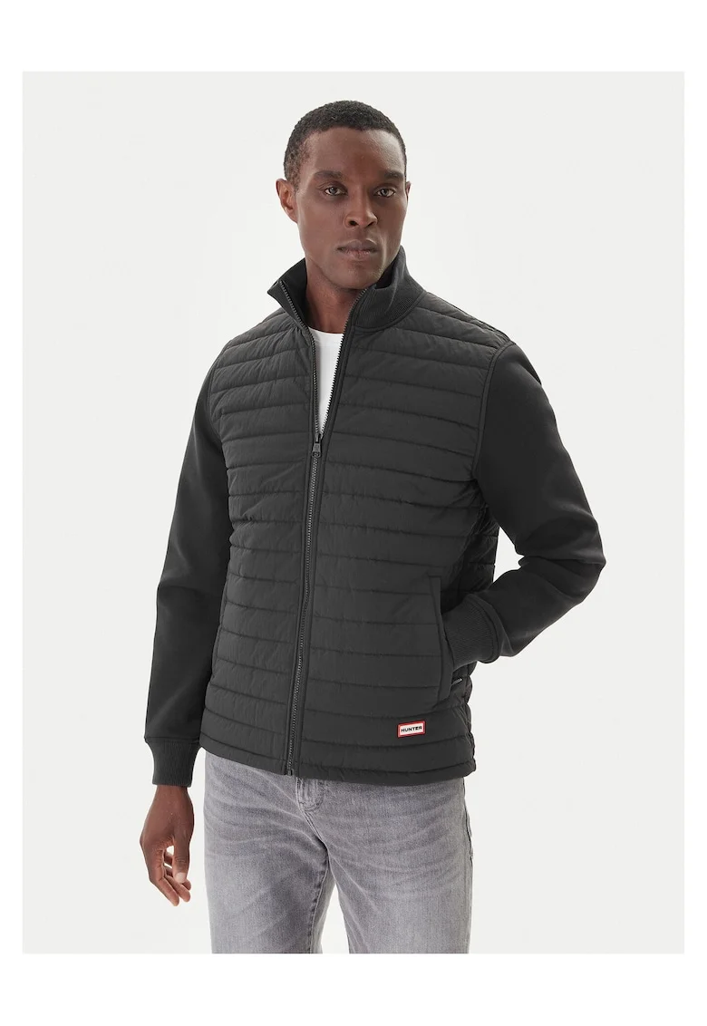 Geaca de tranzitie barbati  negru, material rezistent