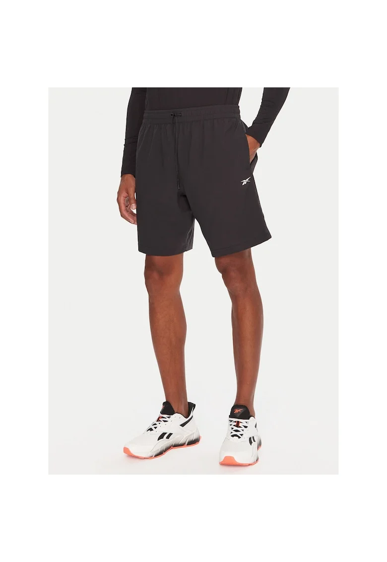 Pantaloni sport barbati  negru, tip scurti