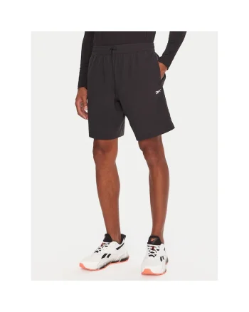 Pantaloni sport barbati  negru, tip scurti