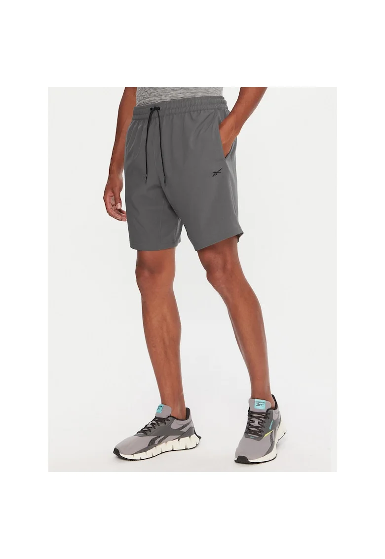 Pantaloni sport barbati  gri, scurti
