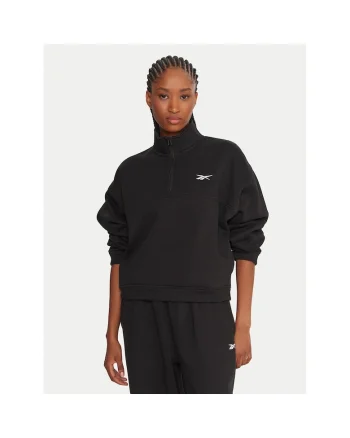 Hanorac sport dama  negru, bumbac,