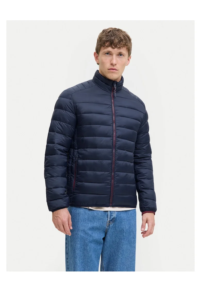Geaca de tranzitie barbati  bleumarin, 2 buzunare, material rezistent