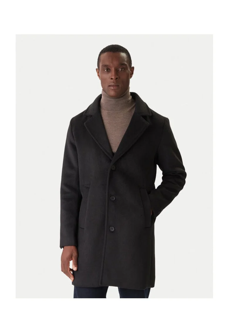 Jacheta de tranzitie barbati,  neagra, fabricata din material de calitate