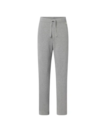 Pantaloni sport dama  tricot, gri