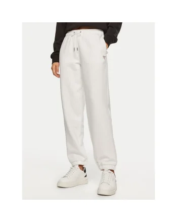 Pantaloni sport dama  alb, trening,