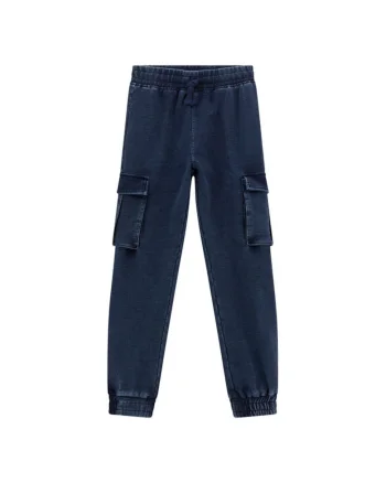 Pantaloni copii,  joggere, bleumarin,