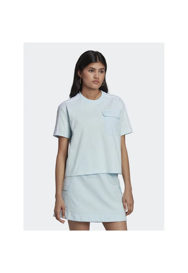 Tricou  albastru deschis