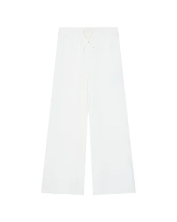 Pantaloni de trening fetita  ecru,