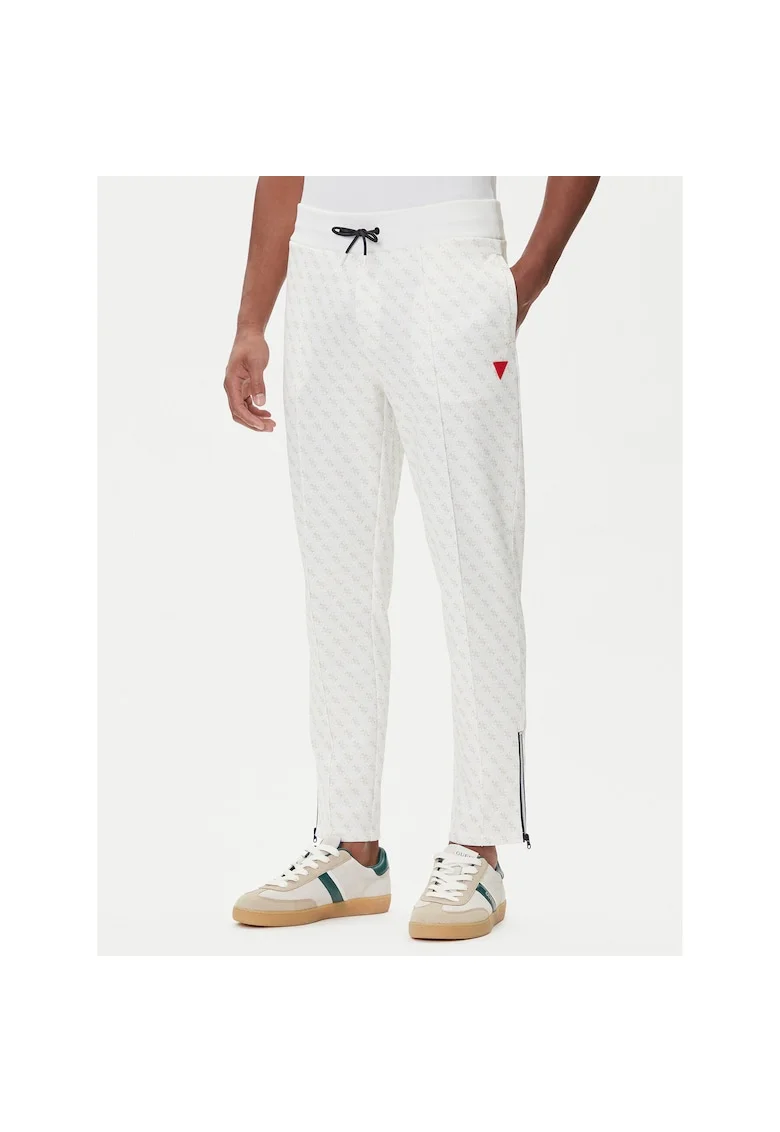 Pantaloni de trening barbati  alb