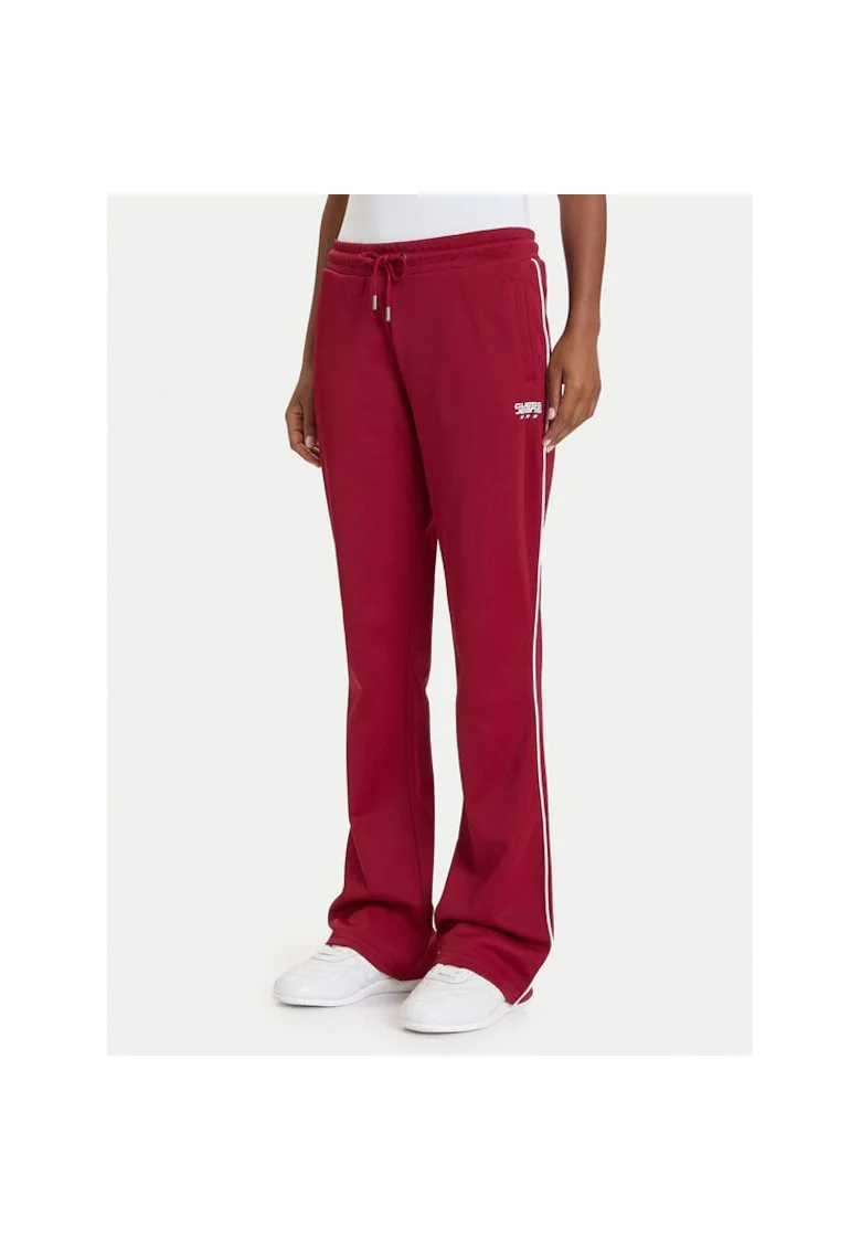 Pantaloni sport dama  bordo, trening