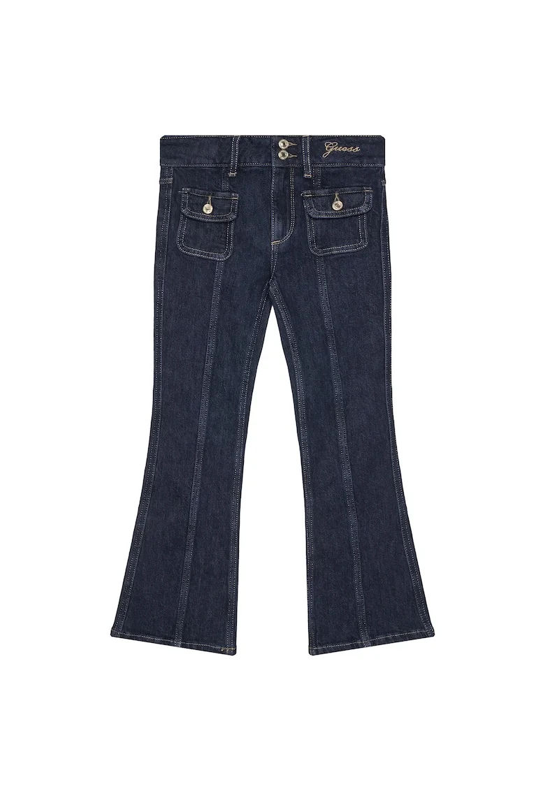 Pantaloni copii,  jeans, bleumarin,