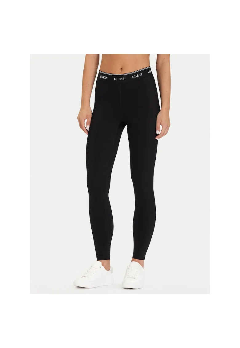 Colanti sport dama  negru, fabricat elastic,
