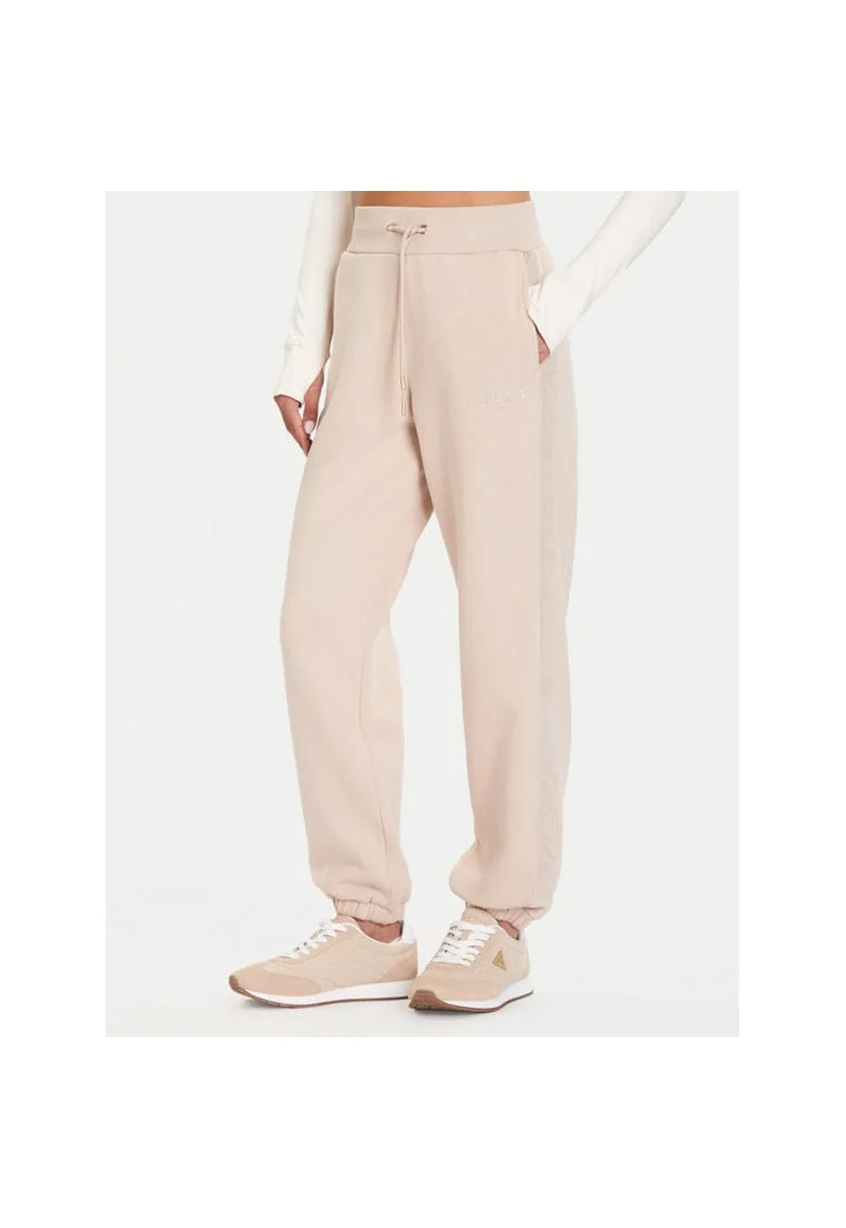 Pantaloni sport dama  bej, trening
