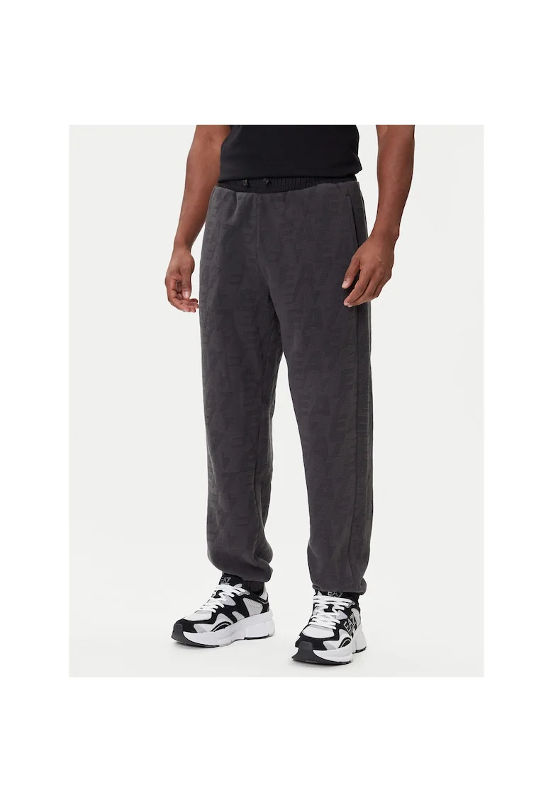 Pantaloni sport barbati  gri, de trening, 2XL