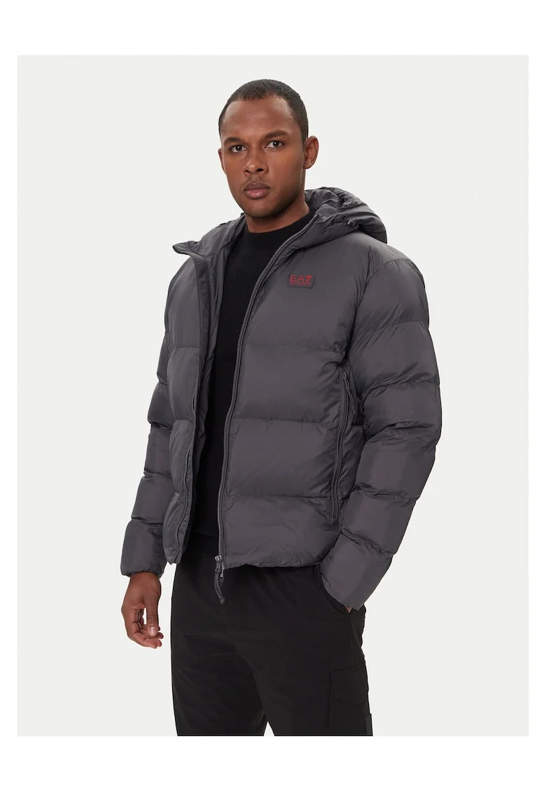 Geaca de iarna barbati  Emporio Armani, gri,