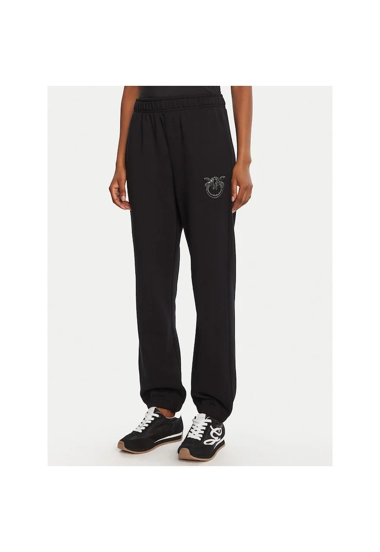 Pantaloni sport dama,  negru, trening