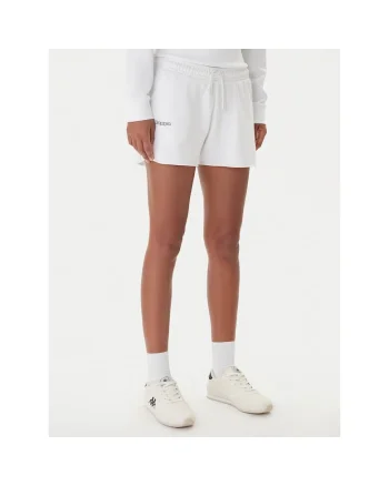 Pantaloni sport dama  scurti, alb