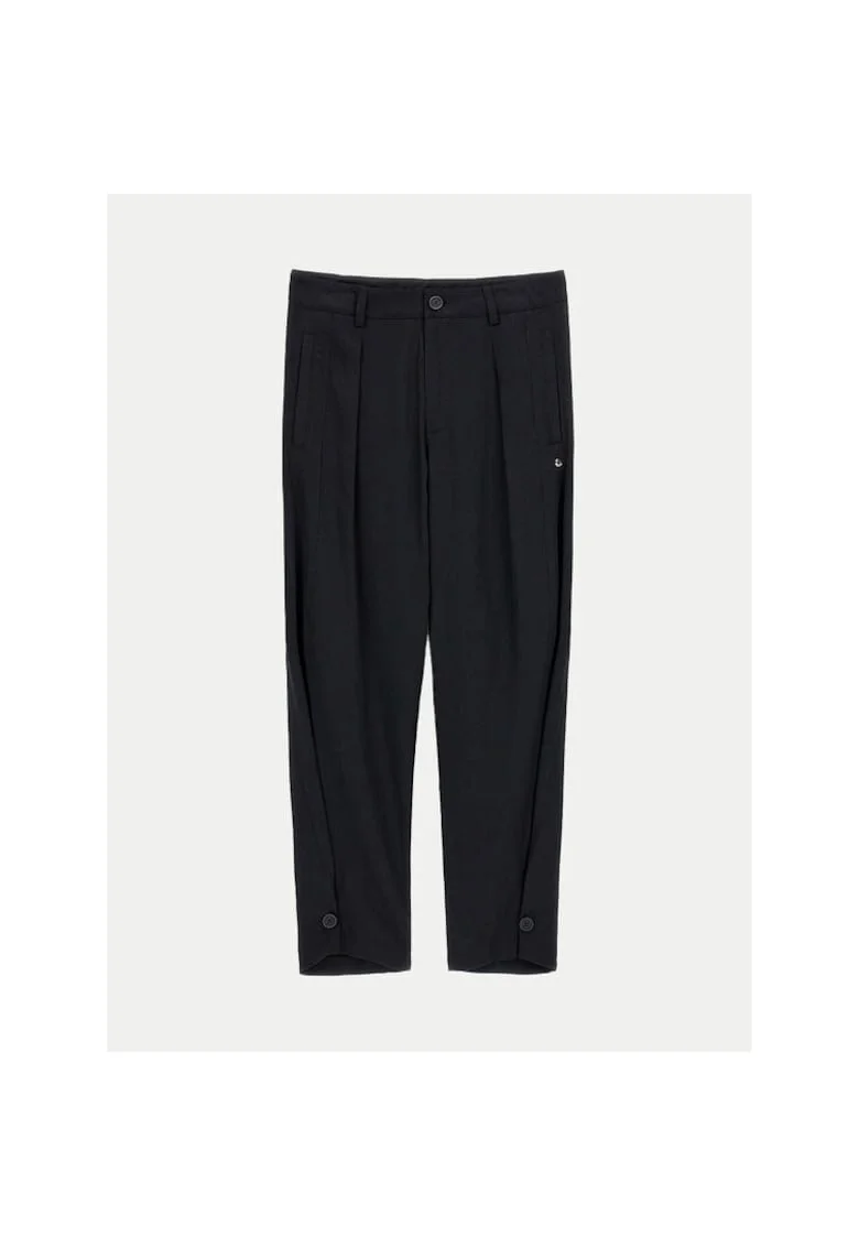 Pantaloni copii,  negru, material textil,