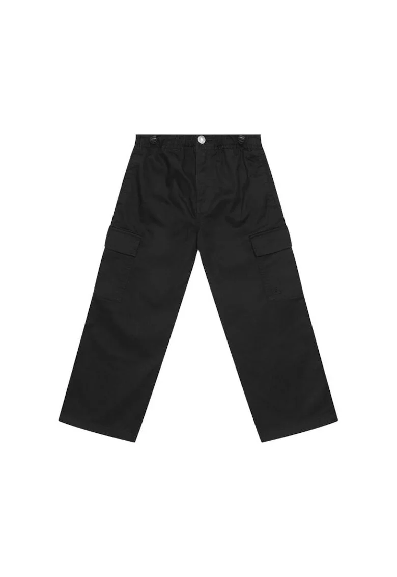 Pantaloni copii,  negru, stofa