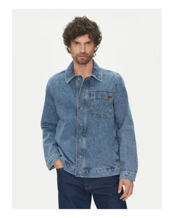 Geaca barbati,  bleumarin, denim