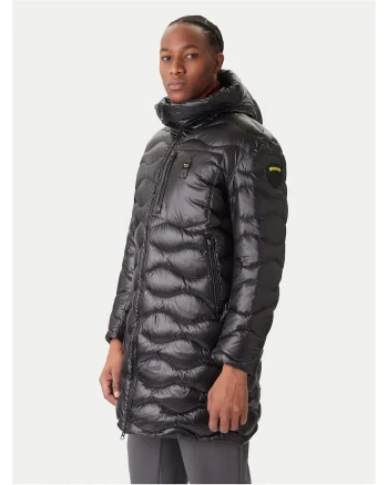 Geaca de puf barbati  negru, fabricata din material usor