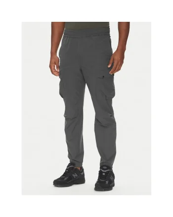 Pantaloni sport barbati  gri, material confortabil