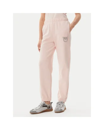 Pantaloni dama  roz pal