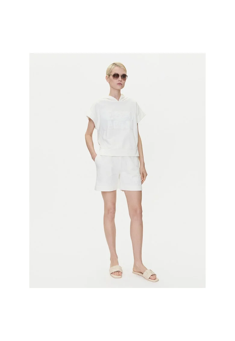 Pantaloni sport dama  albi