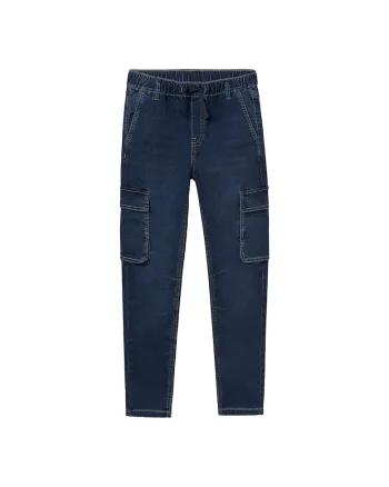 Pantaloni copii  jeans, albastru