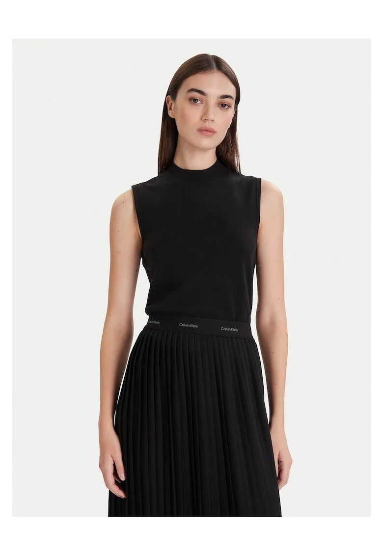 Maiou de dama,  culoare negru
